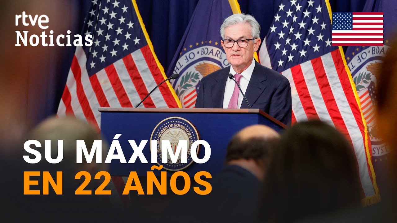 EE.UU. La RESERVA FEDERAL retoma la SUBIDA de los TIPOS de INTER&Eacute;S un 0,25% | RTVE Noticias