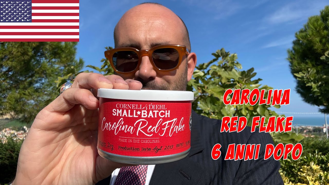 Sull'invecchiamento del tabacco - Carolina Red Flake 2019 dopo 6 anni #ytpcpipecommunity