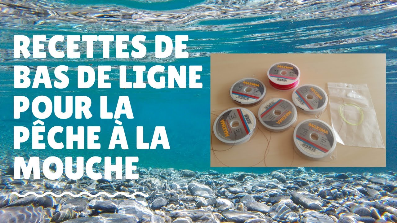 Formules de bas de ligne pour la pêche à la mouche