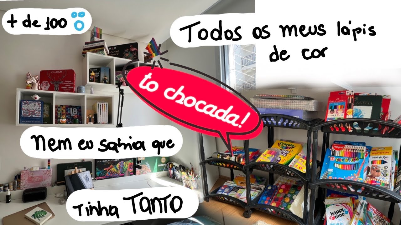 TODOS OS MEUS LÁPIS DE COR - ALL MY COLOR PENCILS - TODOS MIS LAPICES DE COLORES - すべての私の色鉛筆