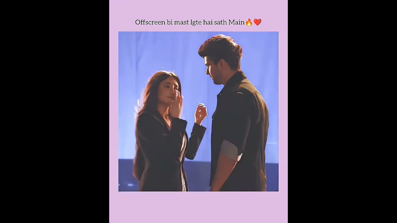 #Kushiv Content Ki #Barsatein There Offscreen Chemistry Also On fire ❣️🧿🔥 He set Her Hair😍 #arans