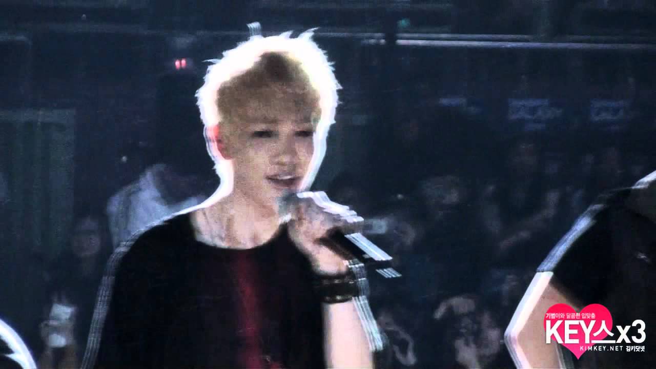 [fancam] 111016 SHINee Key - Hello @ Basketball Opening Ceremony