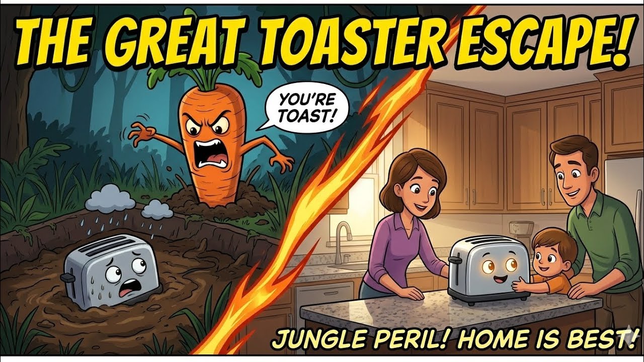The Toaster's Wild Night Out! 😱 (A Lesson in Being Valued)