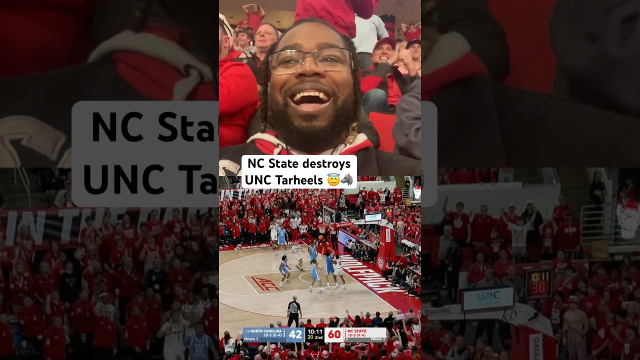 GO PACK! 🐺 GTHC #ncstate #ncstatewolfpack #collegebasketball #uncbasketball #tarheels