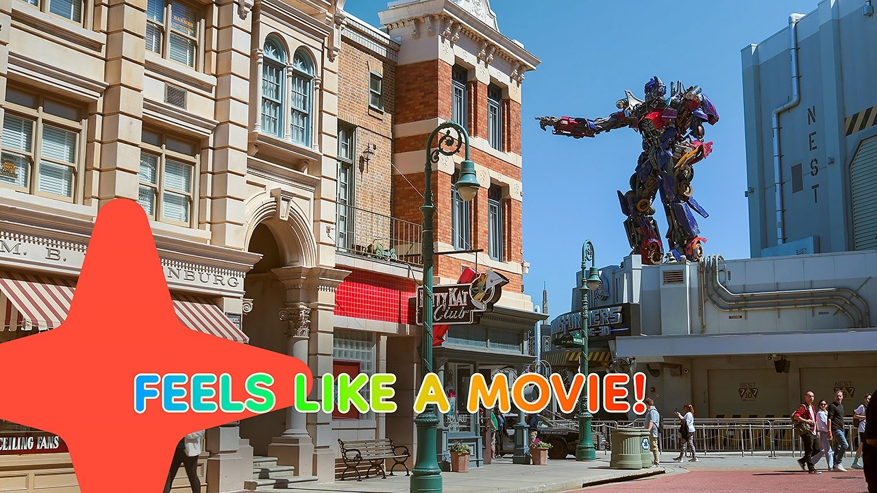 Walking Through the Most Iconic Movie Streets! 🎬 Universal Studios