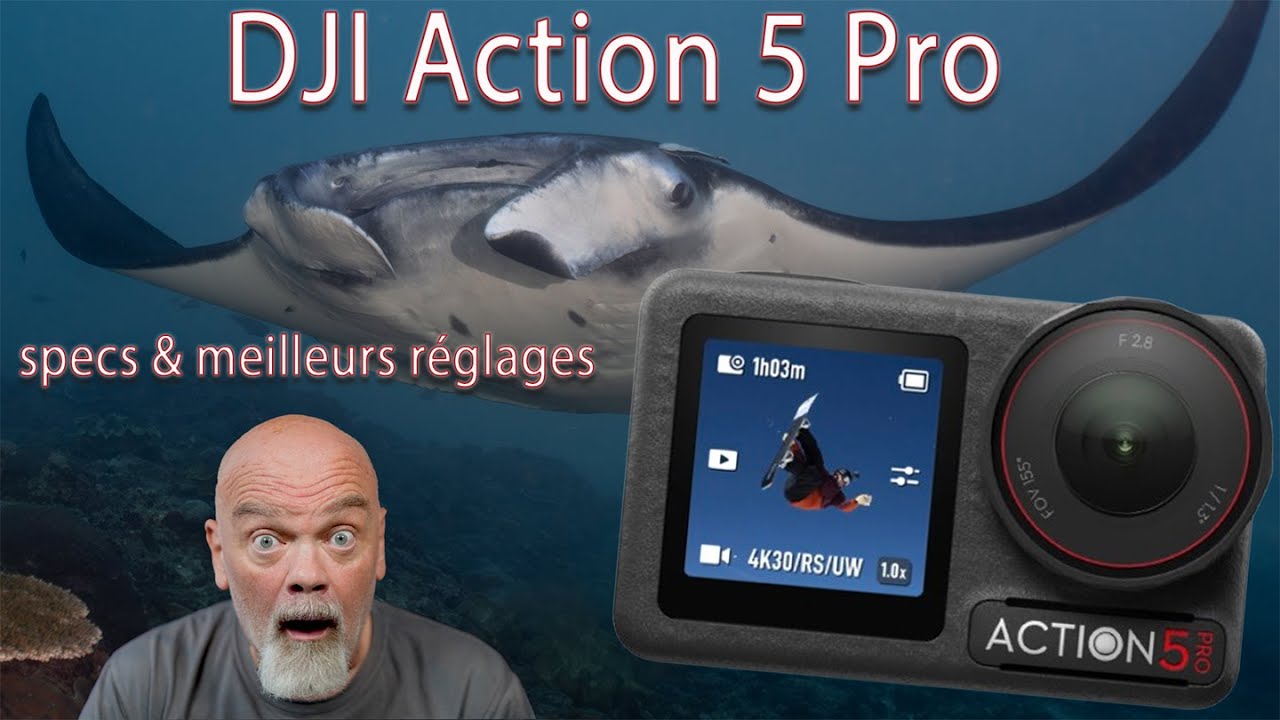 Maîtriser les Vidéos Sous-Marines avec la DJI Action 5 Pro