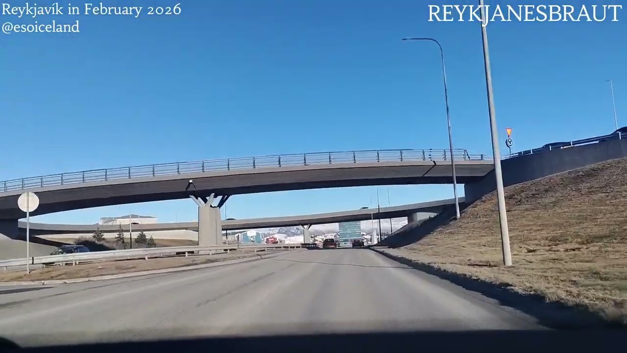 Come for a Drive with Me Through Reykjavík 🇮🇸 | City Center, later in Reykjanesbraut