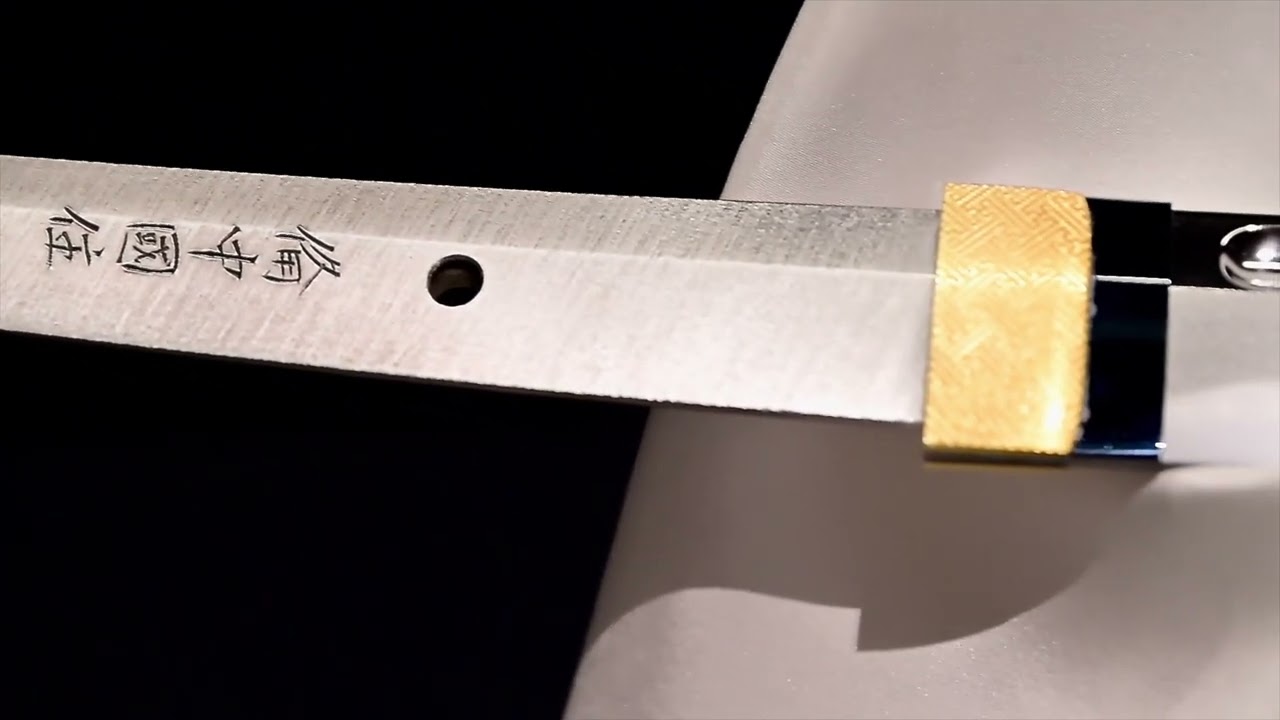 日本刀 刃文の美しさ切れ味を見出し決める研磨の部 令和7年度現代刀職展Sword Polishing Division 2025Modern sword craft exhibition.