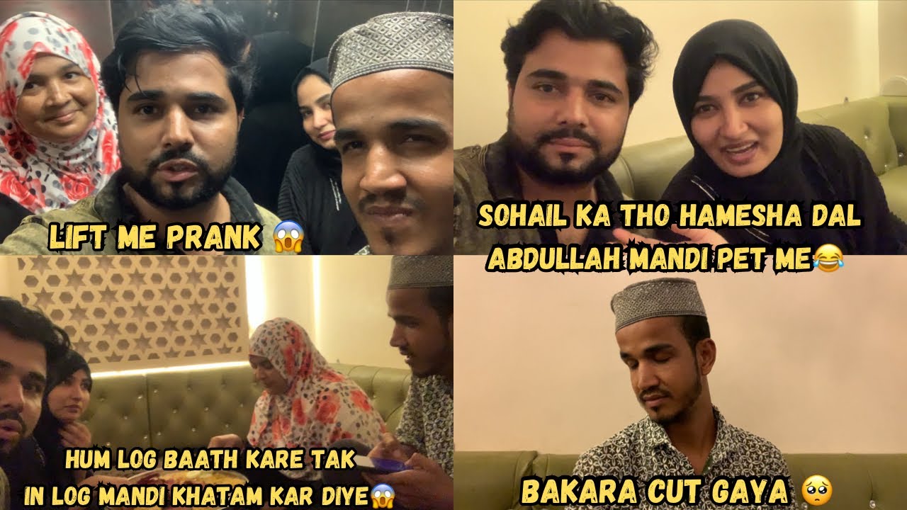 HUM GAYE MANDI KHANE RAATH KE 3 BAJE 😱 || PASHA BHAI KU BANAYE BAKRA 🤣 || @Sameerazaenvlogs