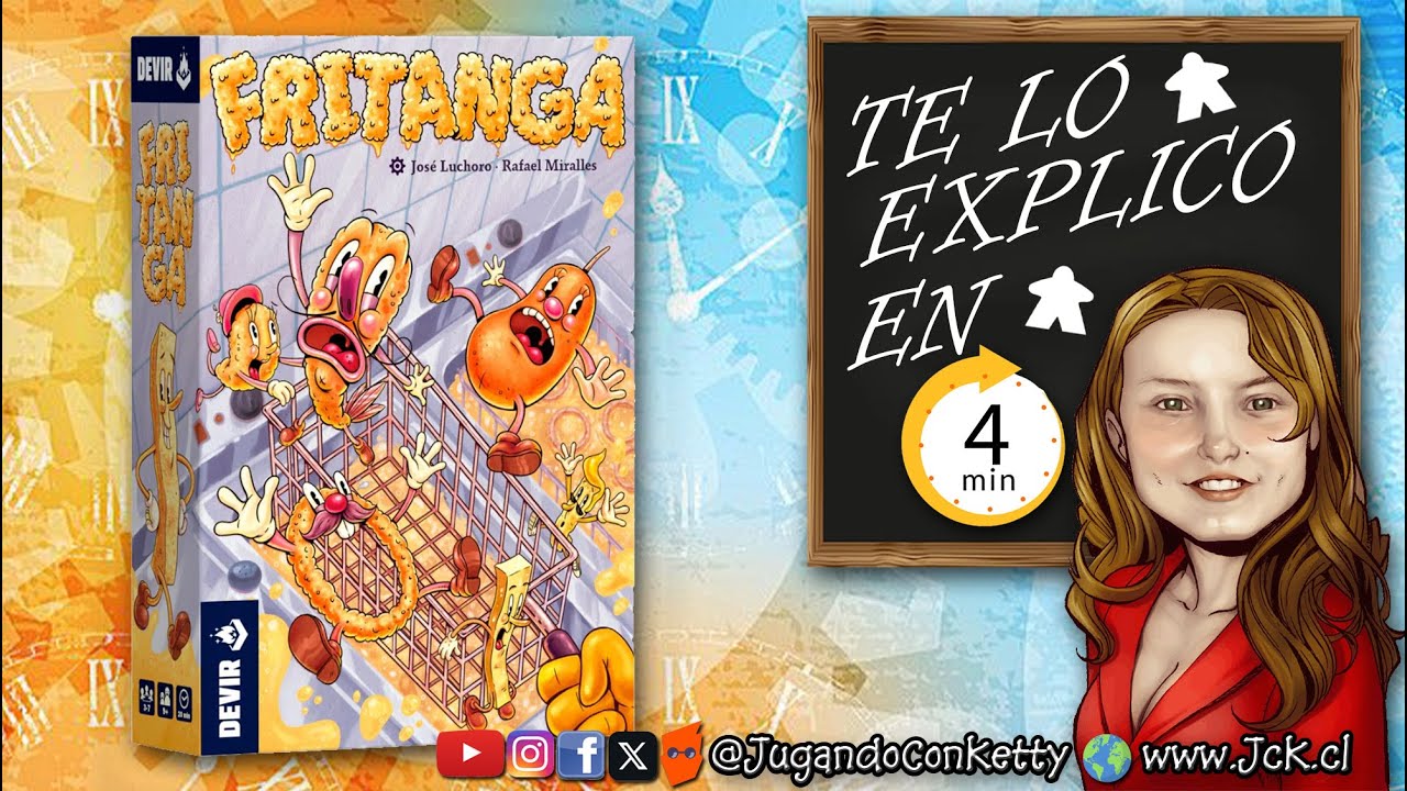 Fritanga  en 4 minutos [Juego de Mesa / C&oacute;mo se Juega / JcK / Devir]