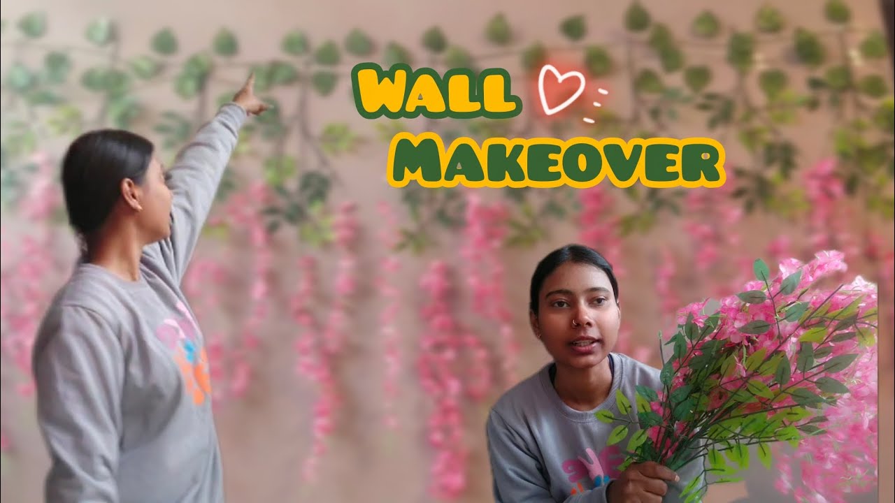 Let's do a wall makeover with me 💁🏻‍♀️❤️