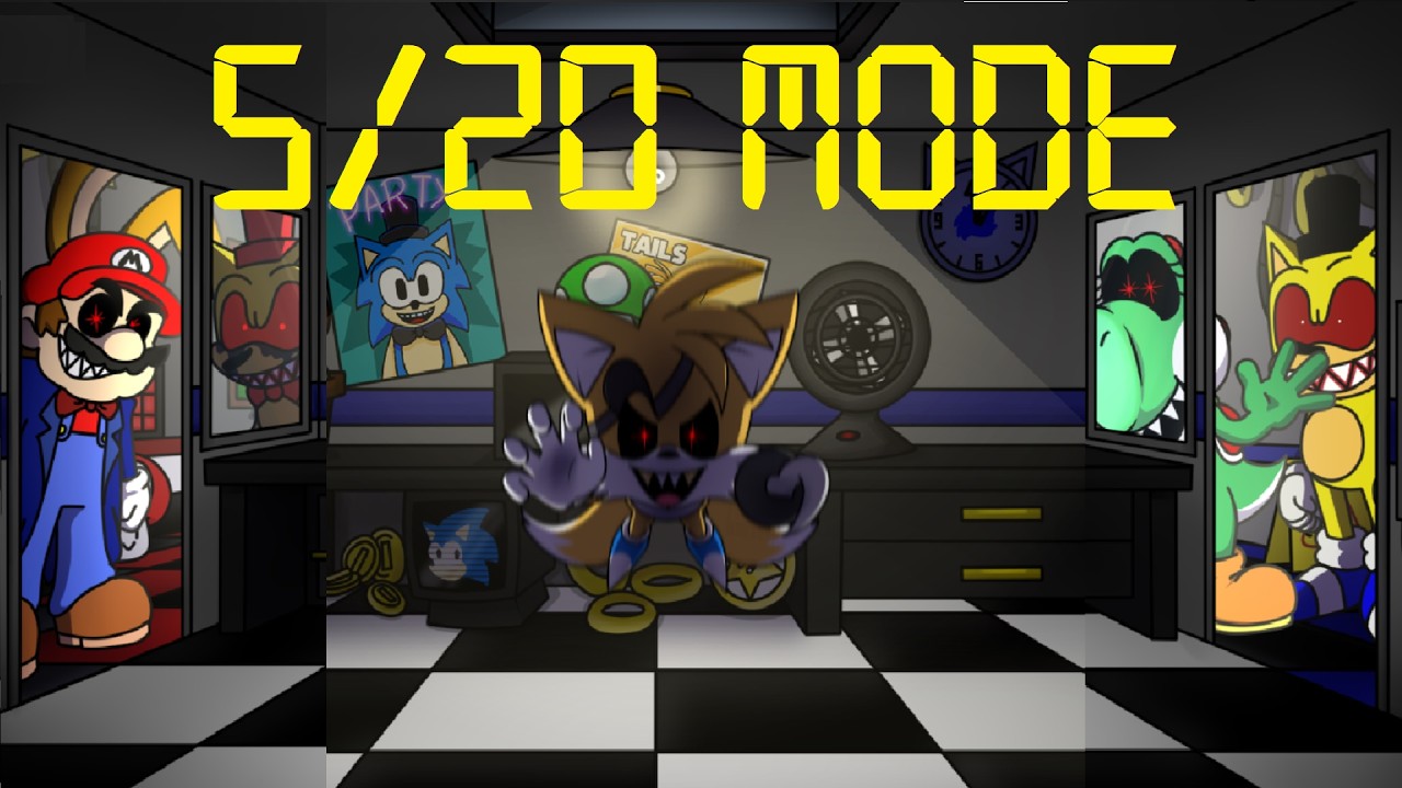 FNaS Remastered: The Opening Week | 5/20 Mode (Max Mode)