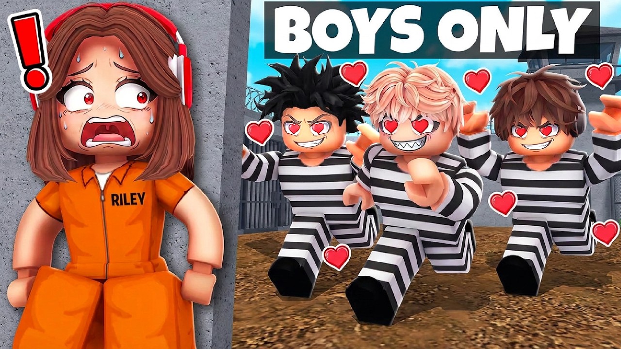 TRAPPED In A BOYS ONLY PRISON..(Brookhaven)