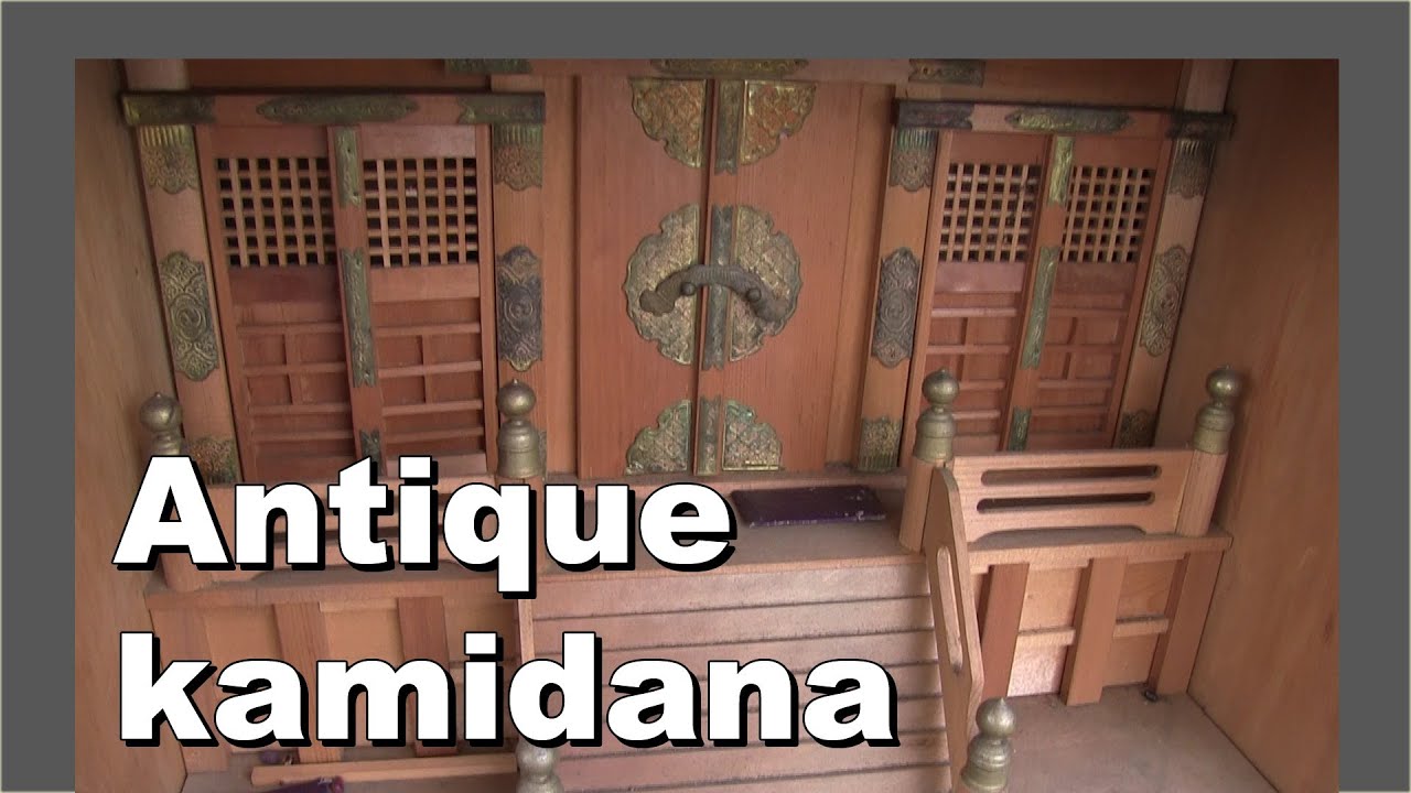 🎎 Antique Japanese kamidana god shelf アンティーク日本の神棚 - Japan Antique Roadshow 日本のアンティークショー