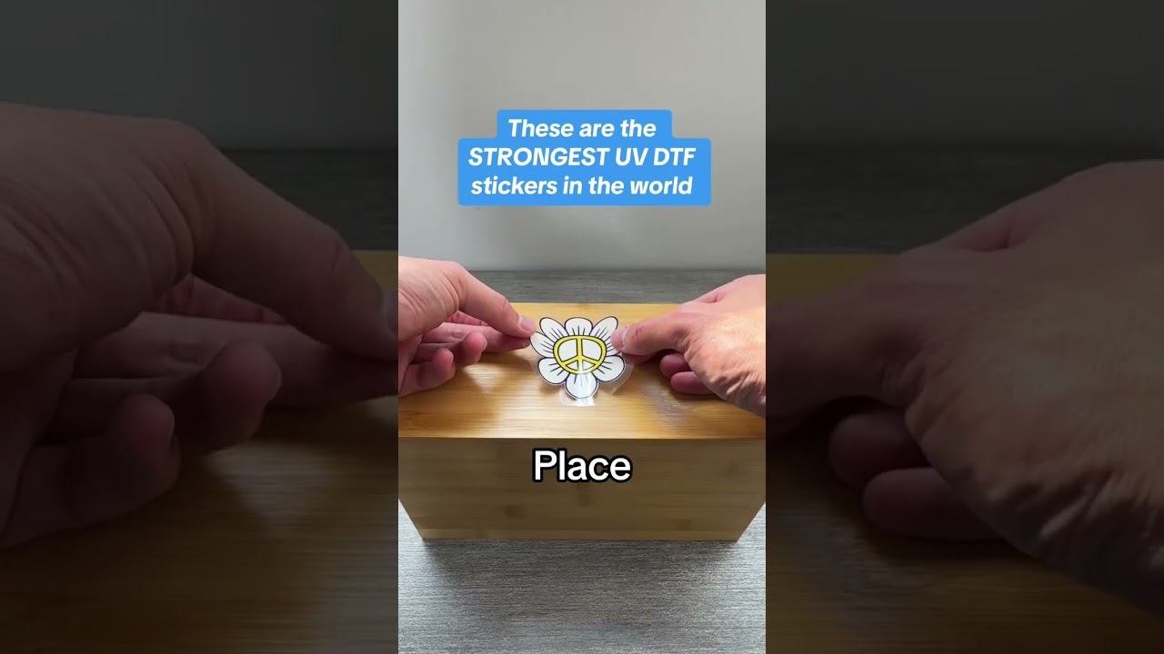 These Are The Strongest UV DTF Stickers In The World