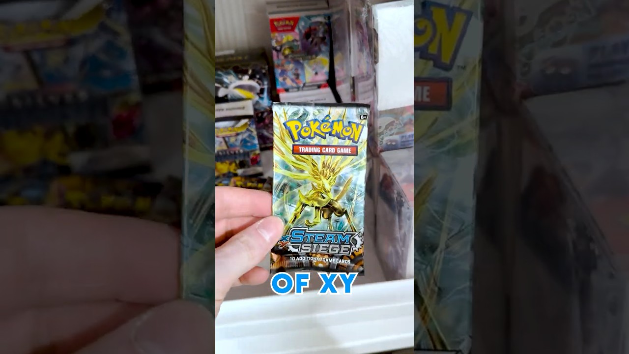 Открытие XY STEAM SIEGE в 2025 году?! #pokemoncards #pokemon #pokemoncardopening
