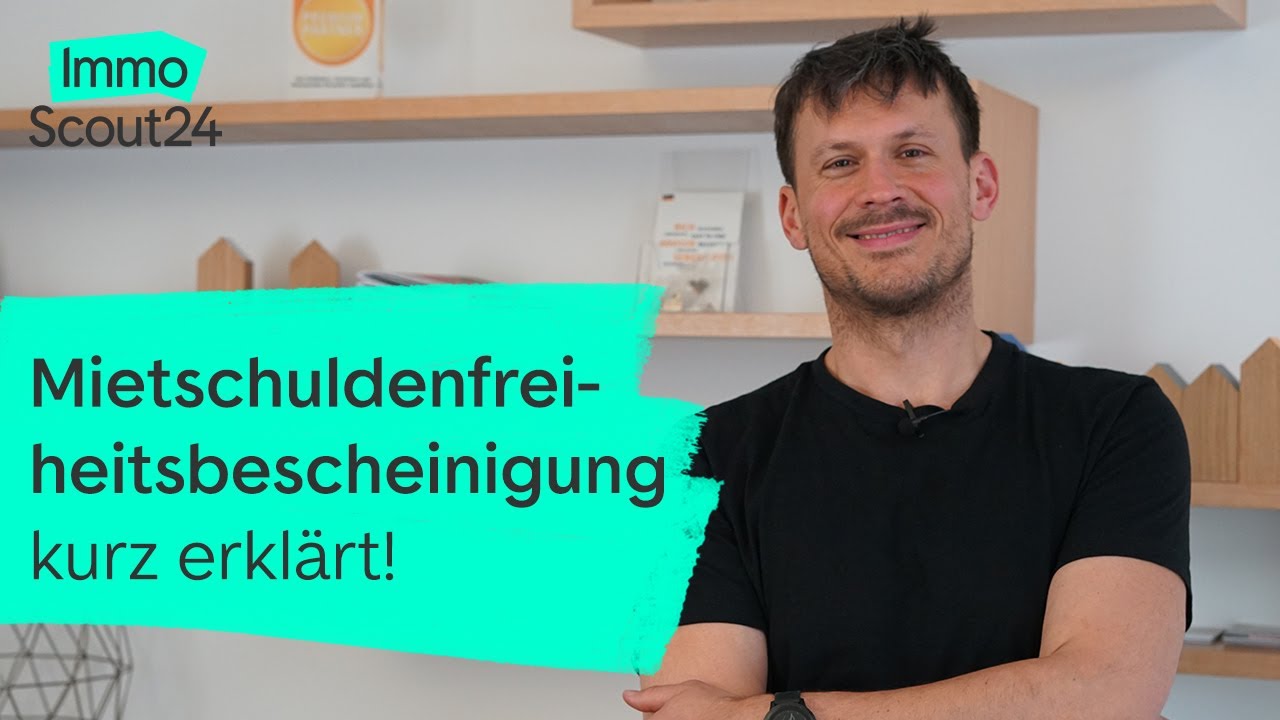 💶 Mietschuldenfreiheitsbescheinigung kurz erklärt!
