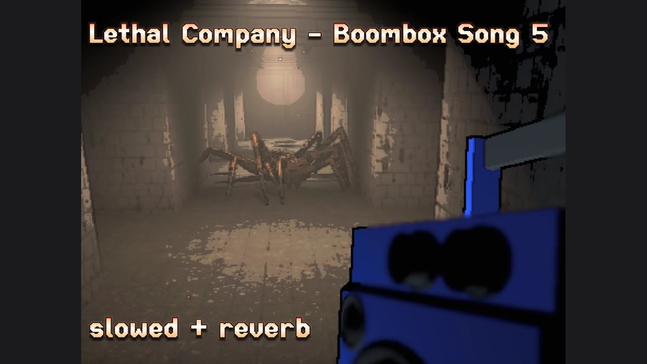 Lethal Company - Boombox Song 5 (slowed + reverb)
