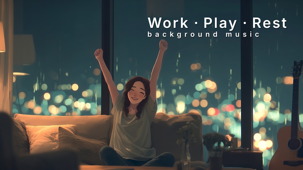 Not Ready to Sleep Yet | Cozy Acoustic Background Music (Work · Play · Rest)