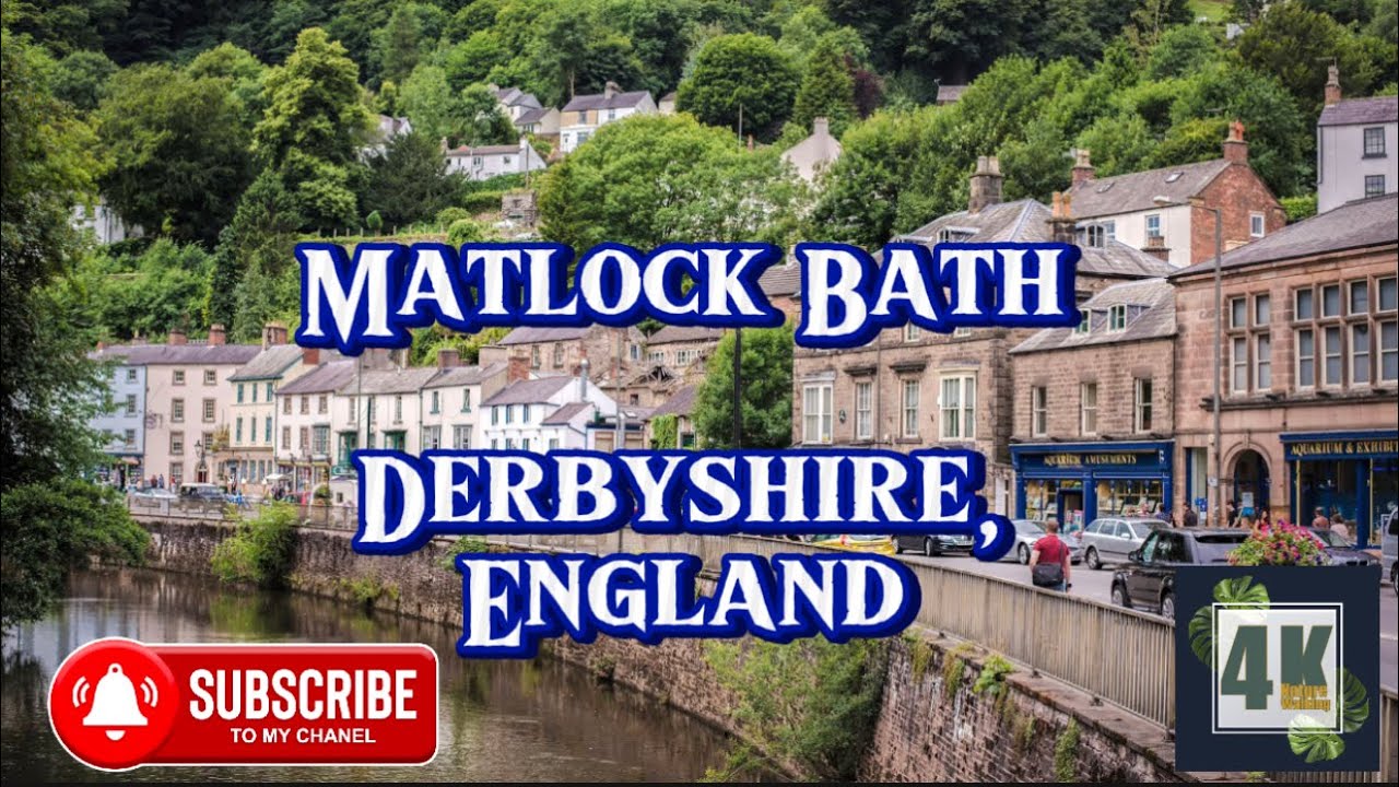 Matlock Bath is a small village in Derbyshire,England #4k #smallvillagelife #asmar