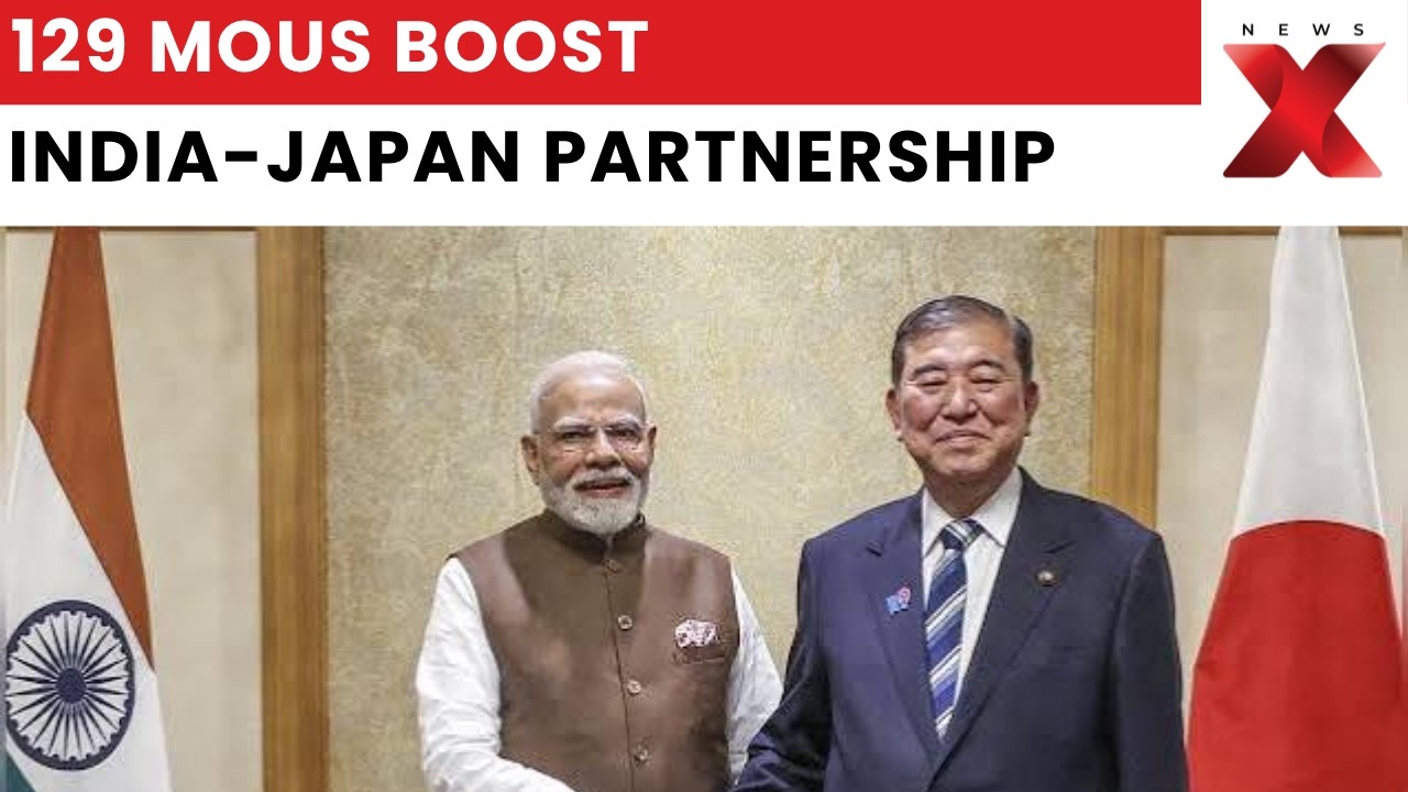 India Japan Investment: 129 MoUs Signed, 10 Trillion Yen Investment Target Reaffirmed | NewsX