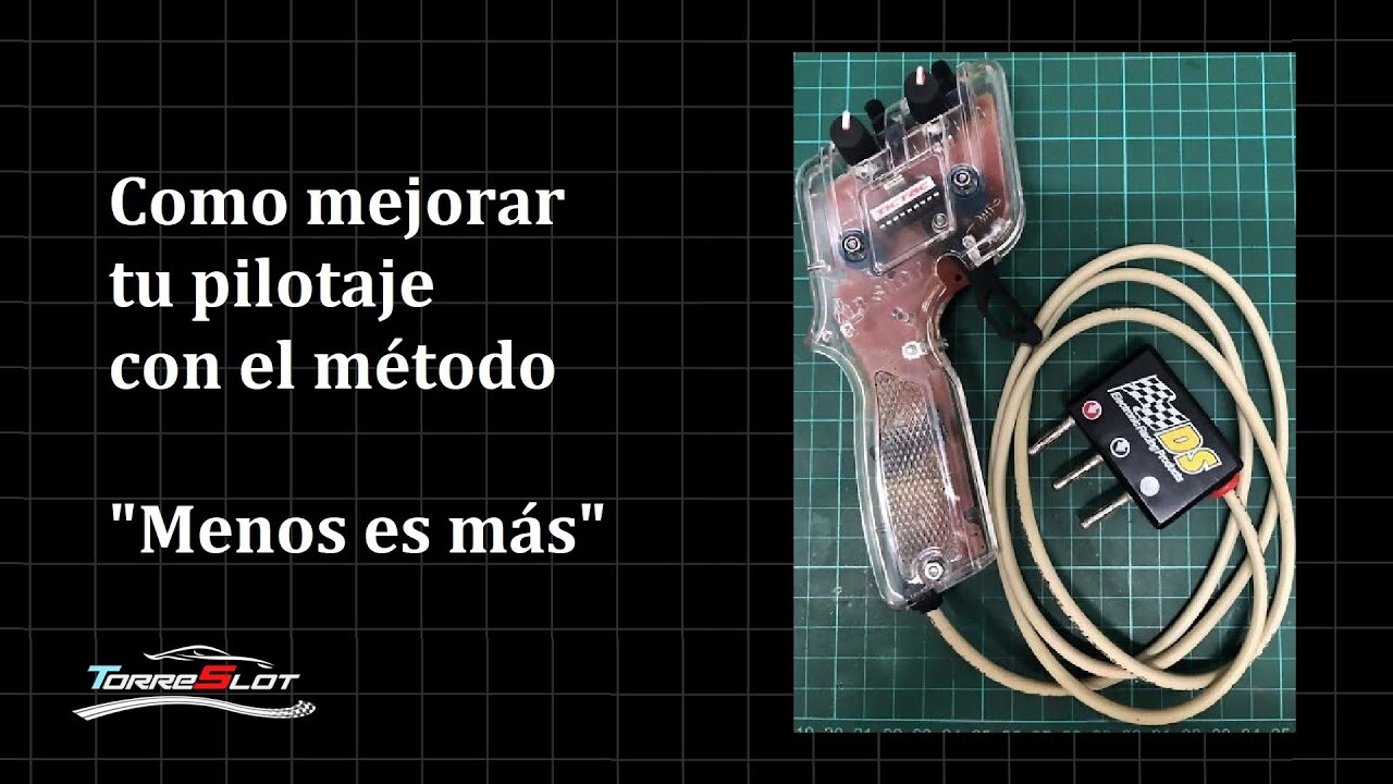 Como mejorar tu pilotaje con el método 'Menos es más'   #Slotcar #Tutorial