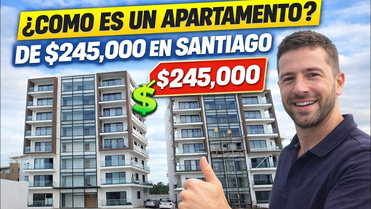 Como es un apartamento de 245,000 dólares en Santiago! Los pagaría? 
