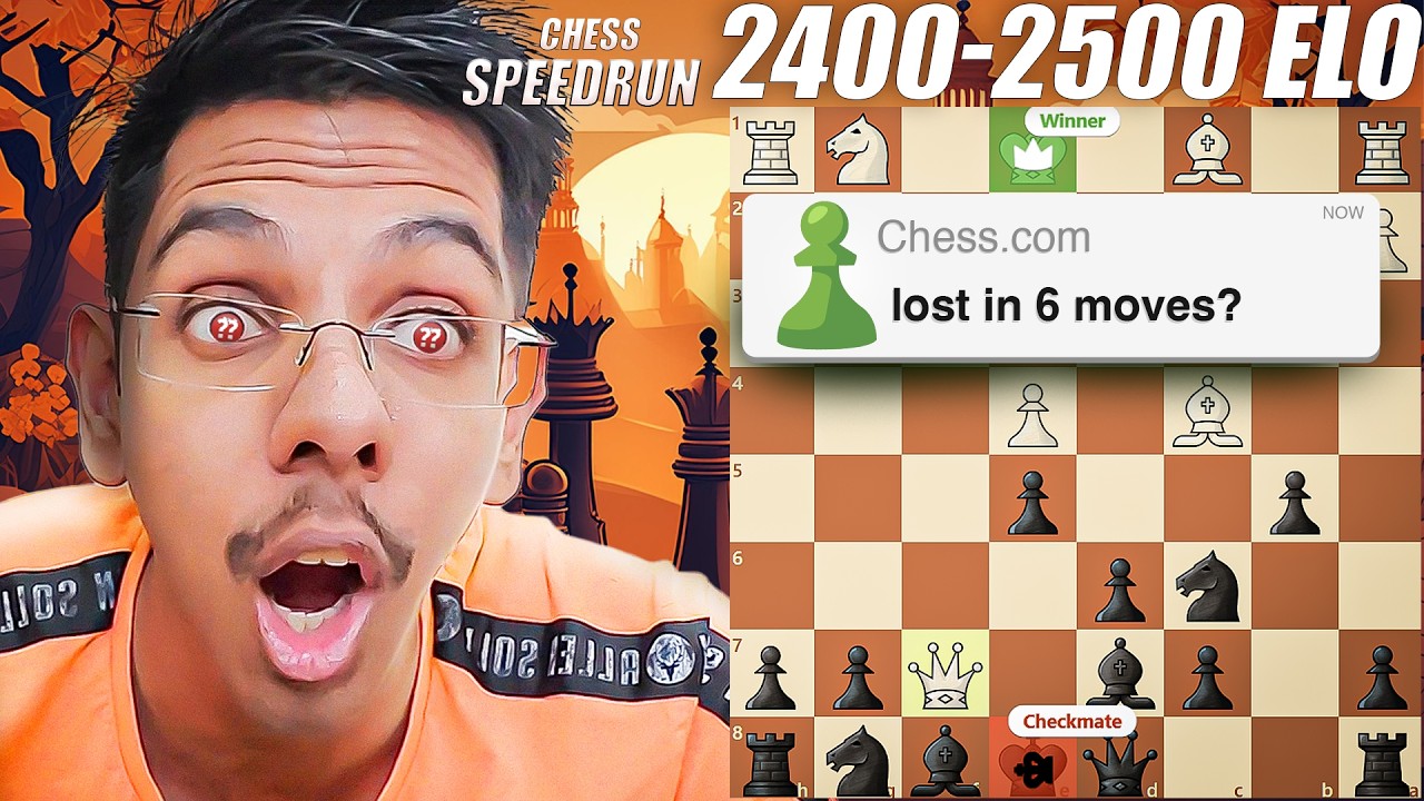 I lost in 6 moves | Chess Rating Climb 2400 to 2500 ELO