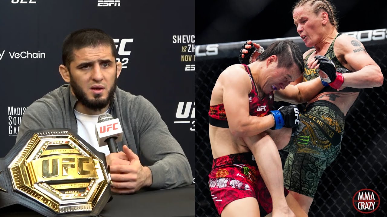 Islam Makhachev on Zhang Weili loss to Valentina Shevchenko 