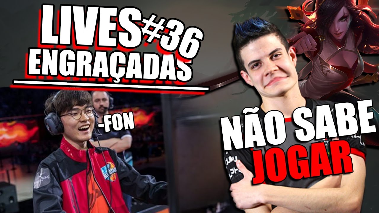 KAMI NÃO SABE JOGAR DE KATARINA & FAKER IMITANDO YODA | LIVES ENGRAÇADAS #36