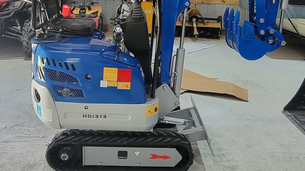 rippa NDI313 china mini excavator unbox and overview