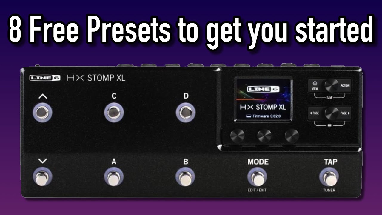 Setting up the HX Stomp XL for Preset Mode