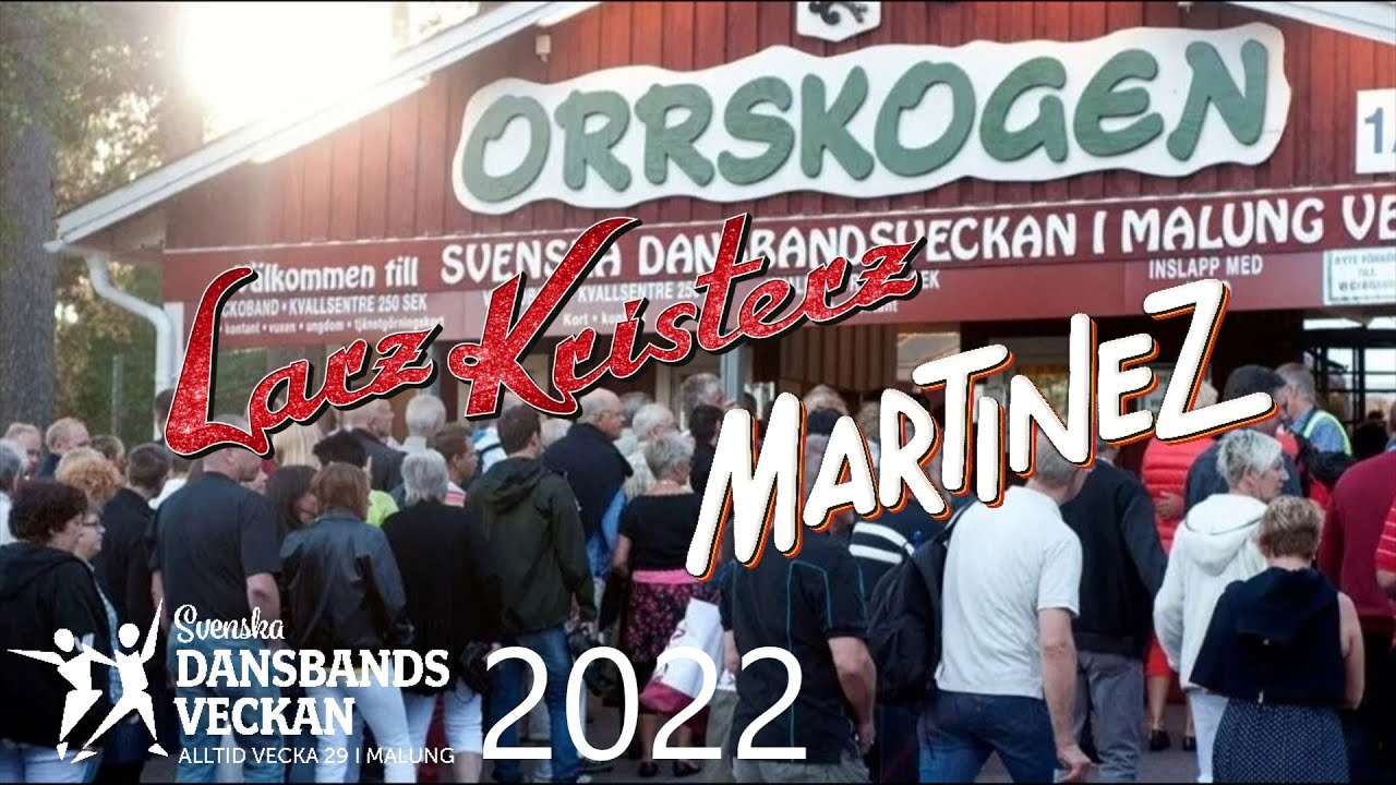 Martinez sommarturne´ del 2, dansbandsveckan I Malung med Martinez och Larz Kristerz på banan 2.