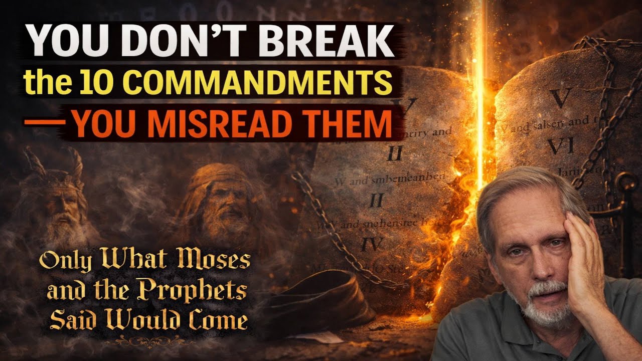 You Don't Break the 10 Commandments - You Misread Them