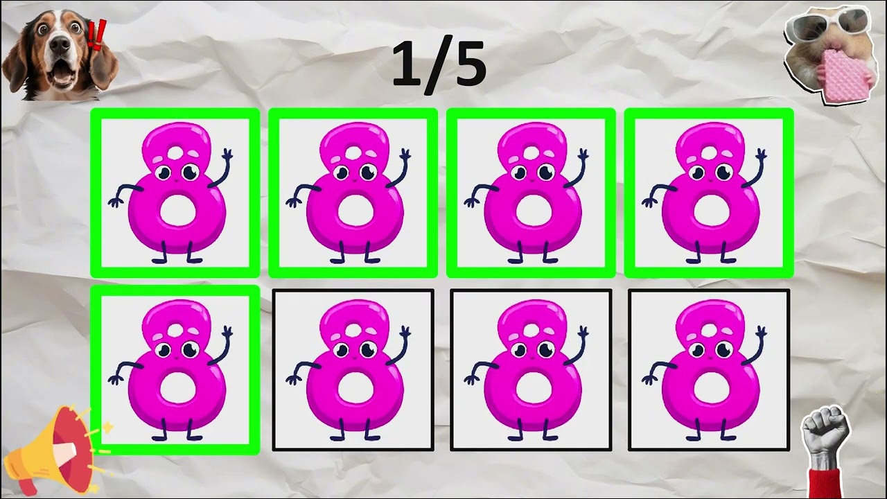 Say The Word On Beat Challenge  Level 1 - 5  Level Easy to Insane. Let's say the numbers