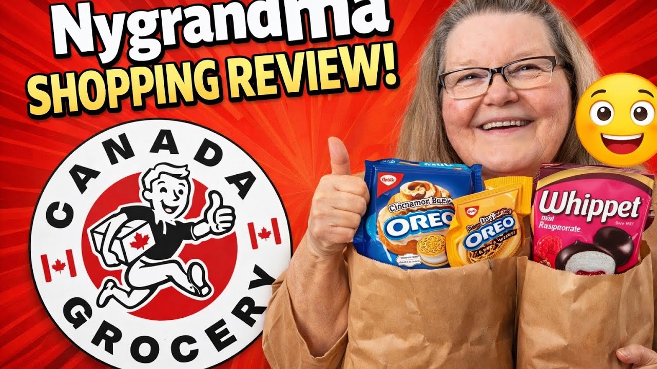 Обзор и дегустация товаров из канадского продуктового магазина @Canada Grocery Store
