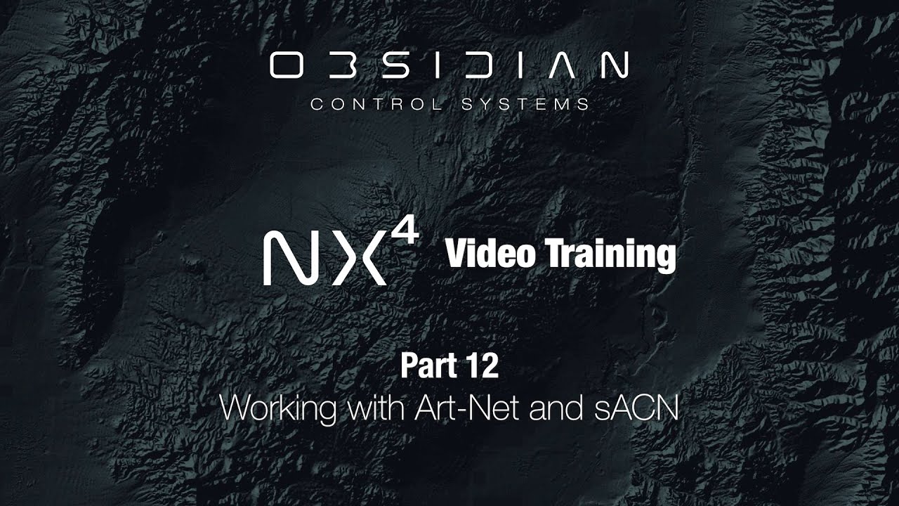 NX4™ Training - Part 12 (Working with Art-Net and sACN)