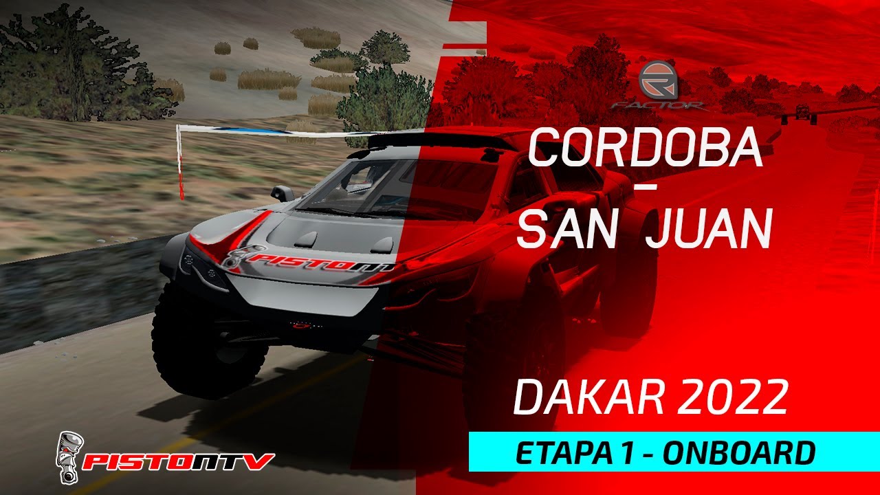 rFactor / Rally Dakar 2022 / Etapa 1 / Cordoba-San Juan / Onboard