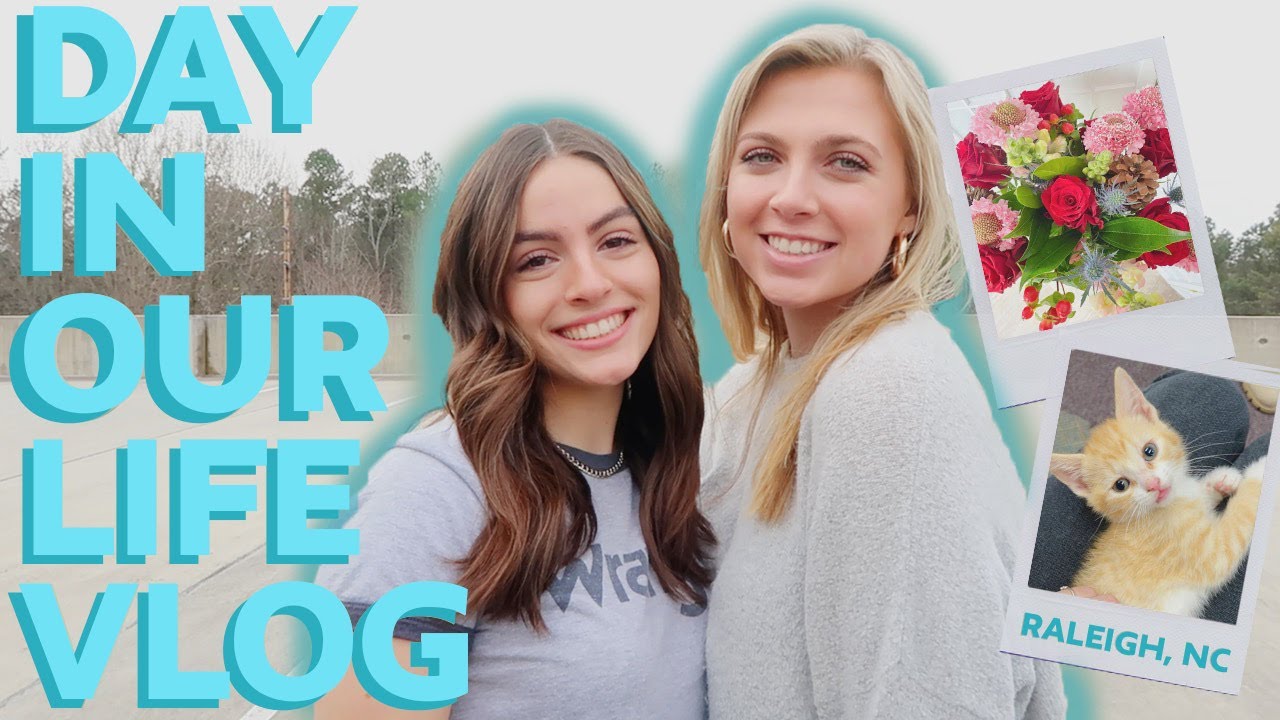 DAY IN OUR LIFE | raleigh vlog: thrifting, photoshoot + unboxing!