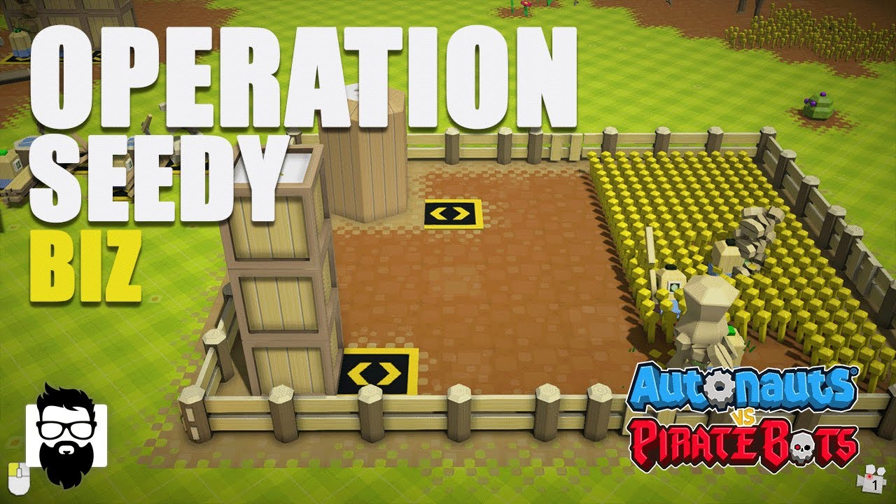 Autonauts vs PirateBots - Operation Seedy Biz | OneLastMidnight