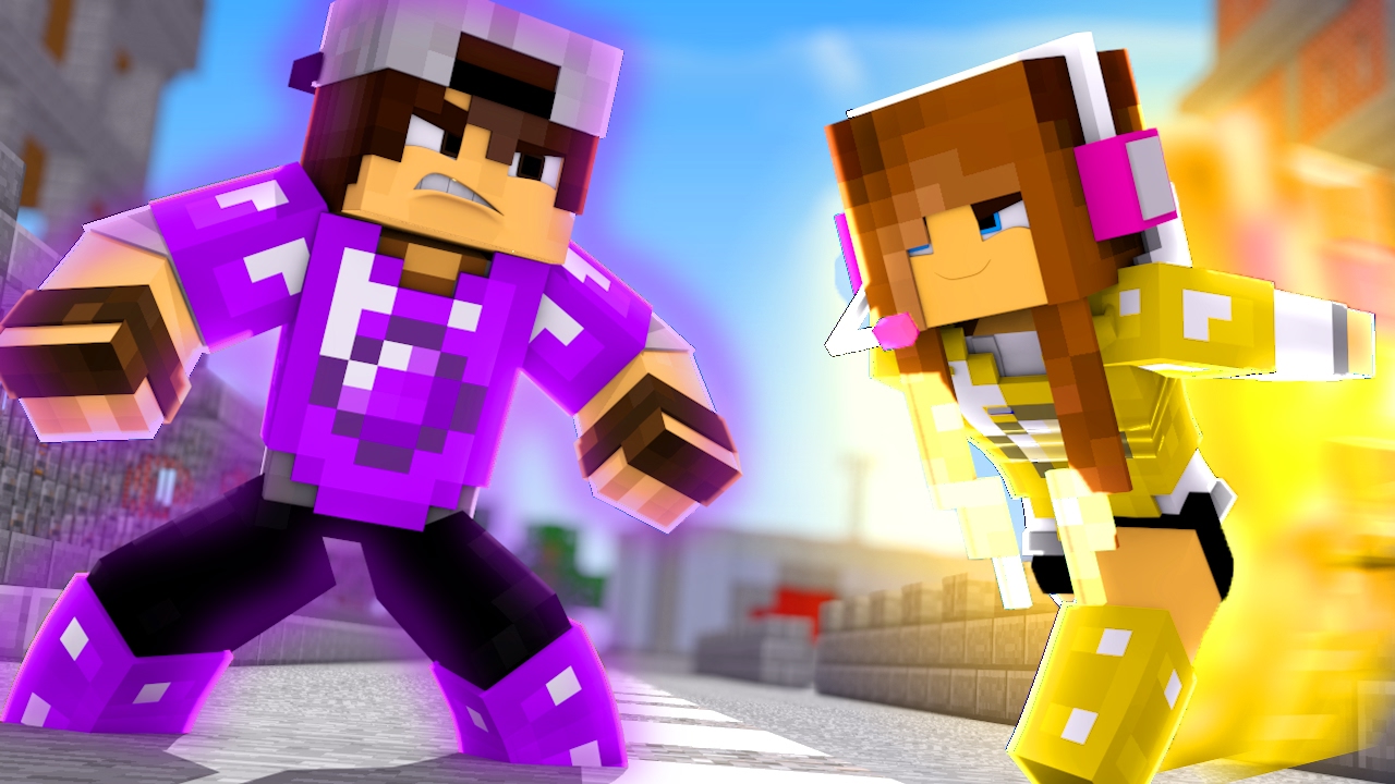 Minecraft: CORRIDA PVP - FORÇA vs VELOCIDADE!
