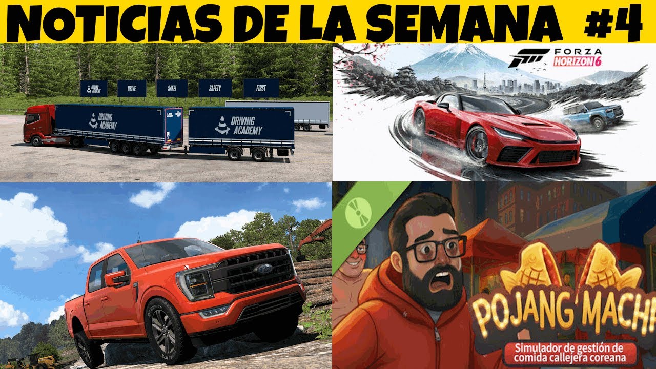 Noticias de la SEMANA 4 - 1.58 ETS2 y ATS - FH6 - AC RALLY - SnowRunner - Promods Maghreb