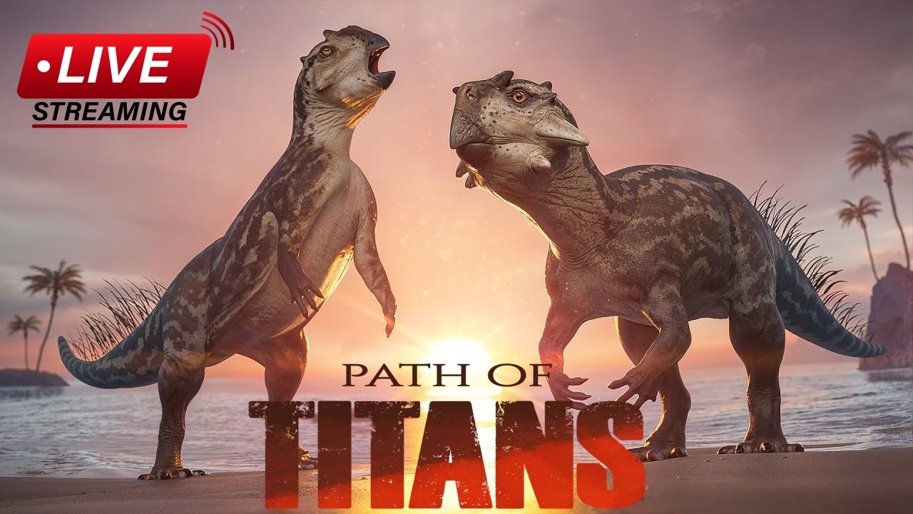 Talk about a Taco bath!!! Path of Titans Madness! Ft. SkyllaFaith, Lemon, and many other creators!