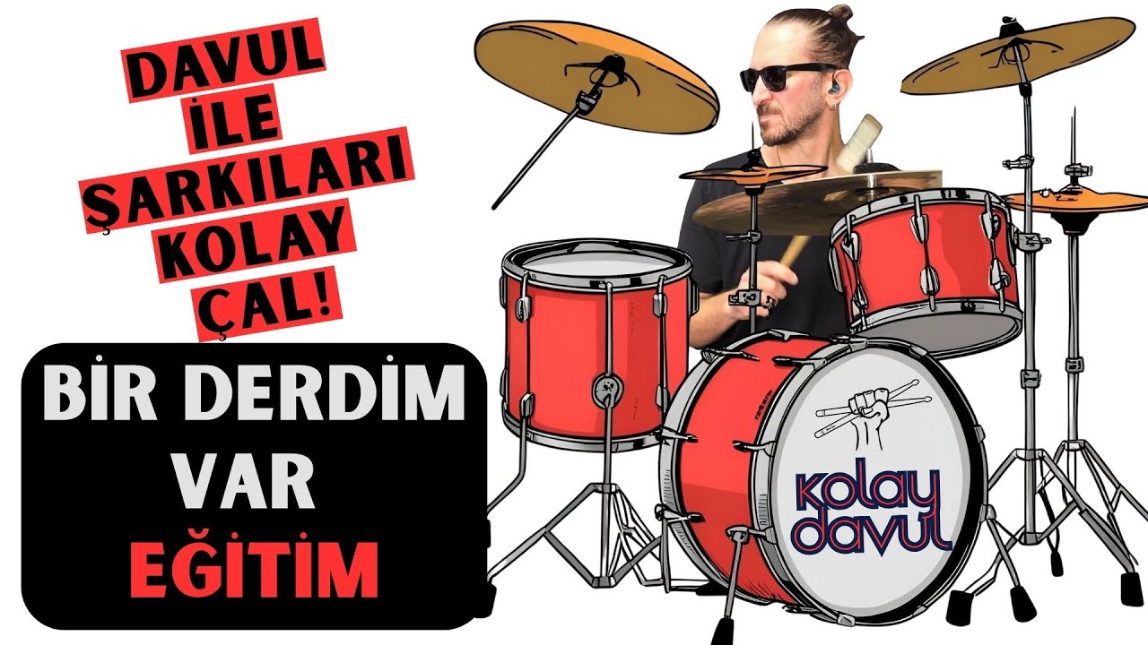 Bir Derdim Var - Eğitim - Kolay Davul #davuleğitimi