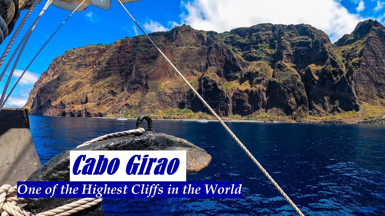 Cabo Gir&atilde;o - One of the Highest Cliffs in the World | Viewpoint | 589 Meters High | Madeira
