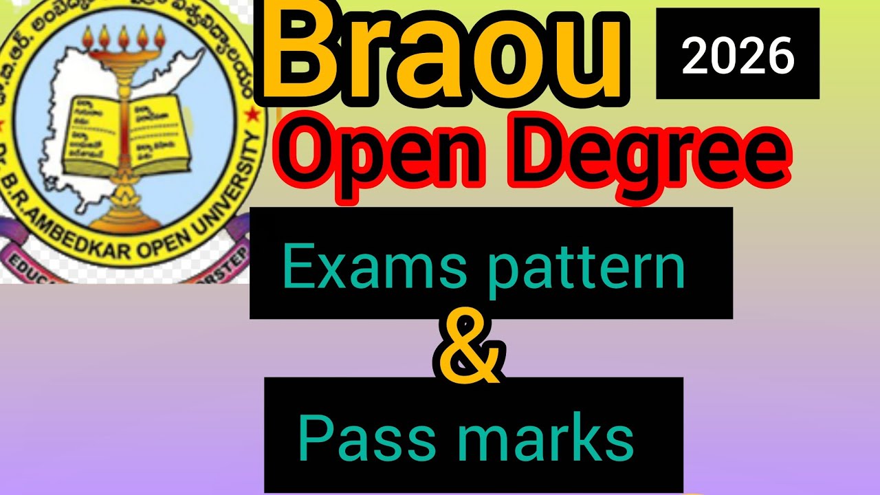 Dr BR Ambedkar open University in Telugu 1,3,& 5 semesters #how to pass exams #exam pattern #telugu 