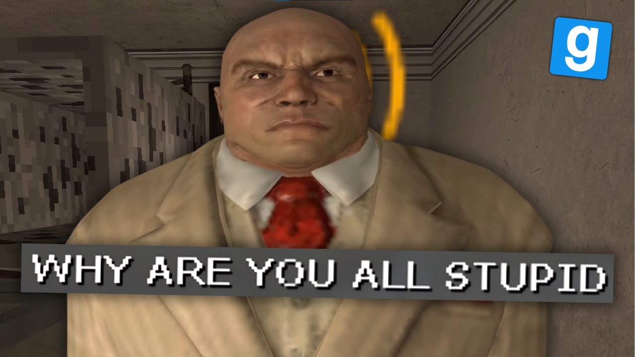 Я заставил всех на этом сервере Gmod идиотов