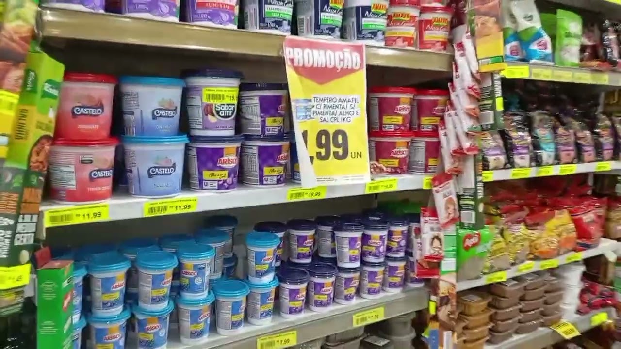 Compra de mercado  pra uma pessoa não é muita coisa mas ajuda muito 