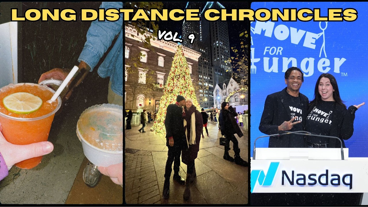 The Long Distance Chronicles | Holidays in NYC & 1 Year Anniversary of Long Distance Dating