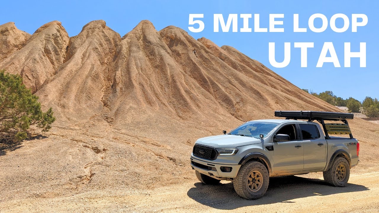 Ford Ranger Offroading | 5 Mile Loop Trail in Utah